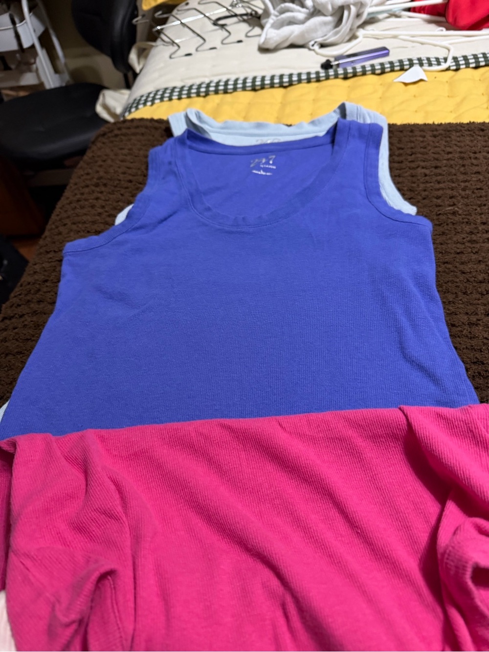 Maurices 4 Ribbed Tank Top set bundle - Picture 3 of 4